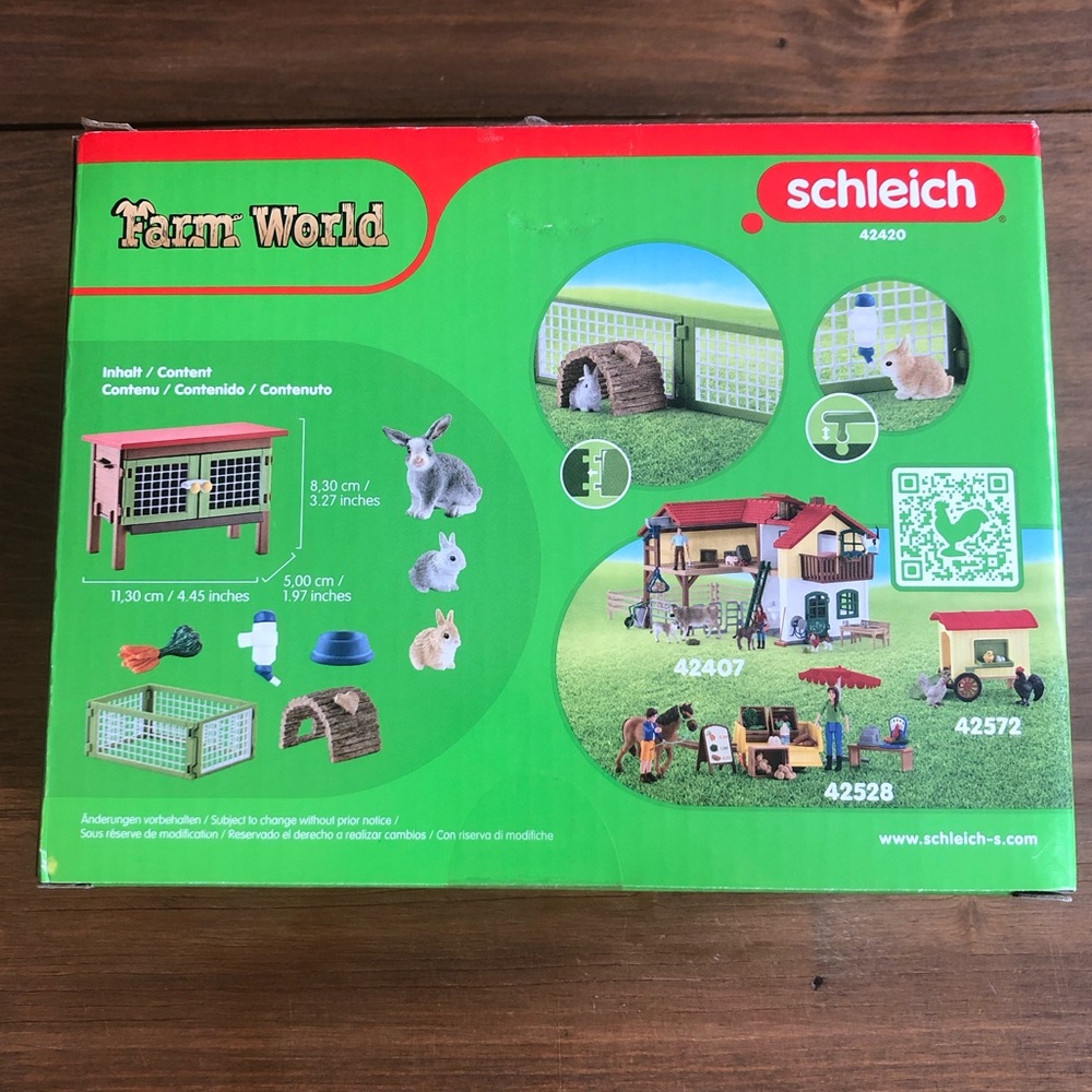 Schleich Rabbit Hutch - Picture 2 of 5